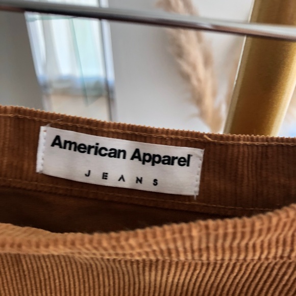 Camel Corduroy Circle Skirt - Picture 4 of 5